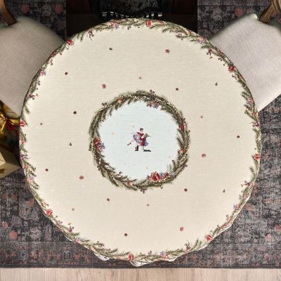 СКАТЕРТЬ  D185 CM КРУГЛАЯ, 