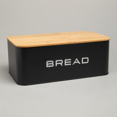 ХЛЕБНИЦА AGNESS BLACK, 33,5Х19Х12,5 СМ-2