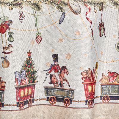 СКАТЕРТЬ  D145 CM КРУГЛАЯ, 