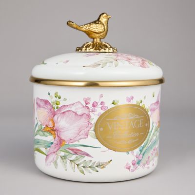 БАНКА ДЛЯ СЫПУЧИХ ПРОДУКТОВ AGNESS, СЕРИЯ IRISES, 12 Х 9СМ / 1,0Л-5