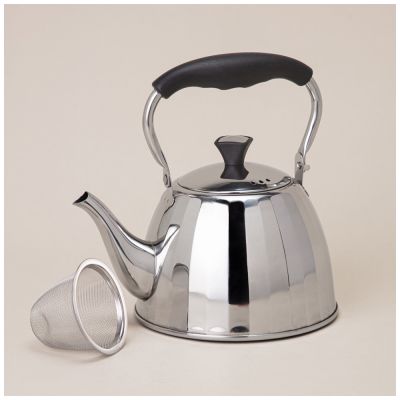 ЧАЙНИК AGNESS С ФИЛЬТРОМ, 1,0 Л C ИНДУКЦИОН. КАПСУЛЬНЫМ ДНОМ И СКЛАДЫВАЮЩЕЙСЯ РУЧКОЙ-2