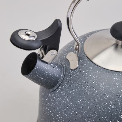 ЧАЙНИК AGNESS СО СВИСТКОМ 2,5 Л, СКЛАДЫВАЮЩАЯСЯ РУЧКА, ИНДУКЦИОН. ДНО-3