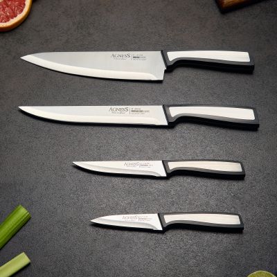 НАБОР НОЖЕЙ AGNESS С МАГНИТНЫМ ДЕРЖАТЕЛЕМ, 5 ПРЕДМЕТОВ-2