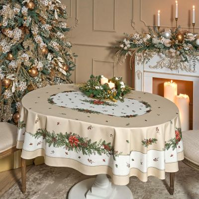 СКАТЕРТЬ ОВАЛЬНАЯ 