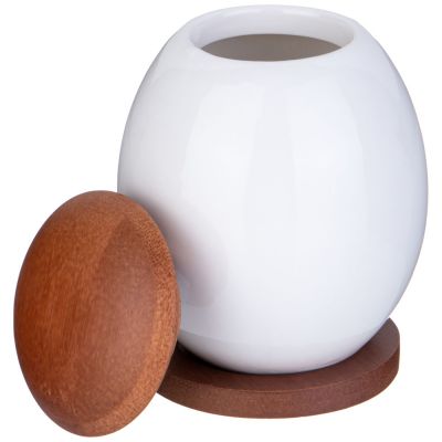 БАНКА С ДЕРЕВ. КРЫШКОЙ LEFARD 