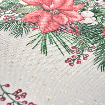 СКАТЕРТЬ  160Х220 CM ОВАЛЬНАЯ, 