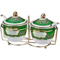 НАБОР СЕРВИРОВОЧНЫЙ НА МЕТАЛЛ. ПОДСТАВКЕ  LEFARD 