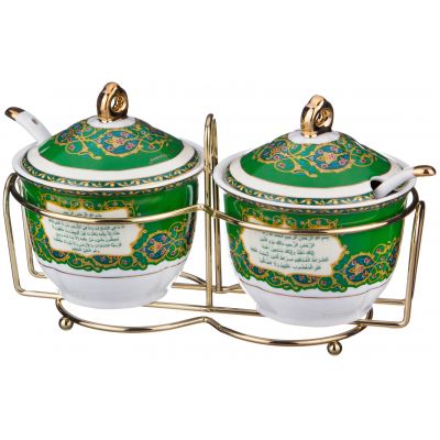 НАБОР СЕРВИРОВОЧНЫЙ НА МЕТАЛЛ. ПОДСТАВКЕ  LEFARD 