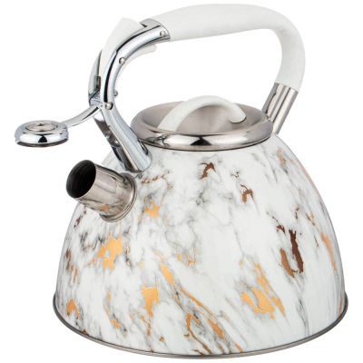 ЧАЙНИК AGNESS СО СВИСТКОМ, СЕРИЯ FANTASY, 3,0 Л, ИНДУКЦИОННОЕ КАПСУЛЬНОЕ ДНО-2