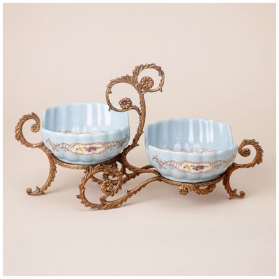 БЛЮДО ДЕКОРАТИВНОЕ 30.5X13X17 СМ-2