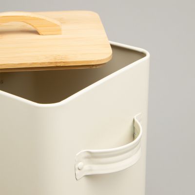 БАНКА AGNESS ДЛЯ ХРАНЕНИЯ КОРМА С МЕРНОЙ ЛОЖКОЙ, 18Х15,5Х23 СМ, 6,3Л-4