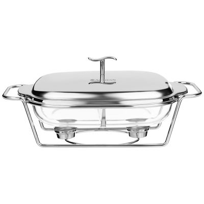 МАРМИТ AGNESS  ПРЯМОУГ 2 ОТСЕКА SILVER 2,45L-4