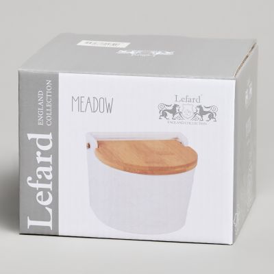 БАНКА ДЛЯ СОЛИ С ДЕР.КРЫШКОЙ LEFARD 