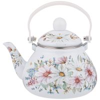 ЧАЙНИК AGNESS ЭМАЛИРОВАННЫЙ СО СЪЕМНЫМ ФИЛЬТРОМ ИЗ НЖС, СЕРИЯ 