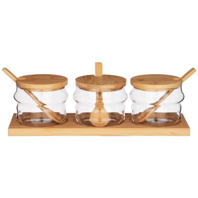 НАБОР ЕМКОСТИ ДЛЯ ХРАНЕНИЯ СЫПУЧИХ 8СМ*8СМ, 10 ПР.-0