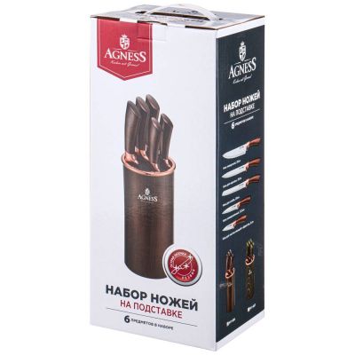 НАБОР НОЖЕЙ AGNESS 