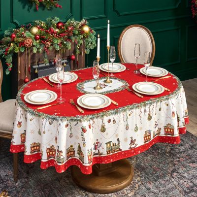 СКАТЕРТЬ ОВАЛЬНАЯ 