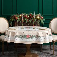 СКАТЕРТЬ  140Х180 CM  ОВАЛЬНАЯ, 