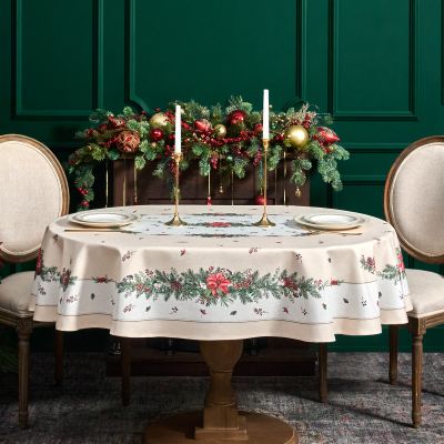 СКАТЕРТЬ  140Х180 CM  ОВАЛЬНАЯ, 