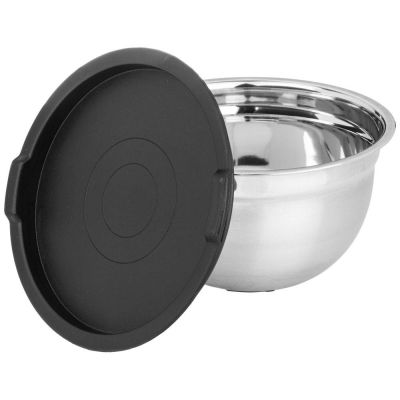 НАБОР МИСОК AGNESS С КРЫШКАМИ, ПРОТИВОСКОЛЬЗЯЩЕЕ ДНО, 6 ПР, 1,3/2,6/4 Л. D=18/22/26 CM-3