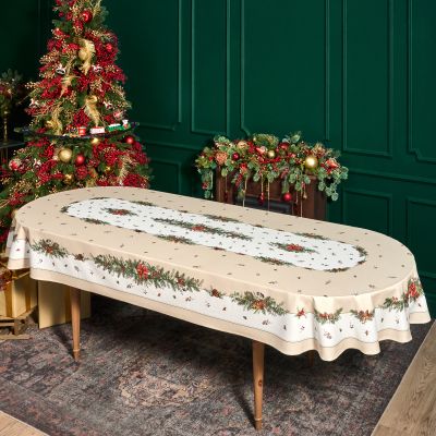 СКАТЕРТЬ ОВАЛЬНАЯ 