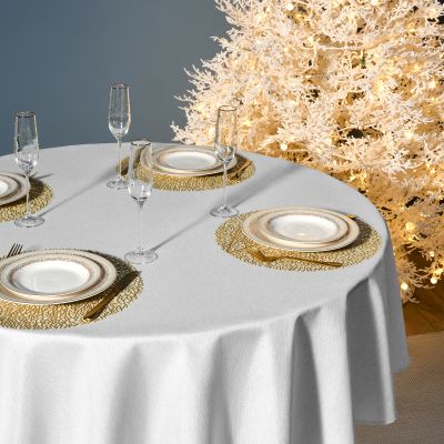 СКАТЕРТЬ  D190 CM КРУГЛАЯ, 