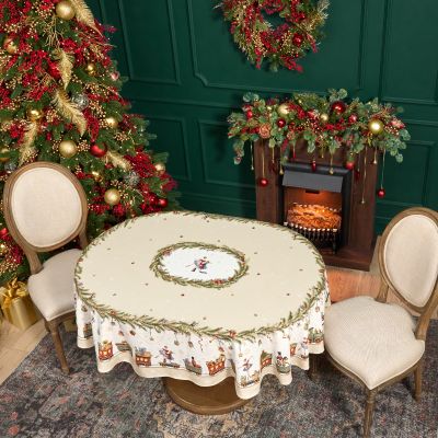 СКАТЕРТЬ  ОВАЛЬНАЯ  