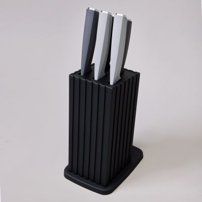 НАБОР НОЖЕЙ AGNESS НА ПЛАСТИКОВОЙ ПОДСТАВКЕ, 6 ПРЕДМЕТОВ-0