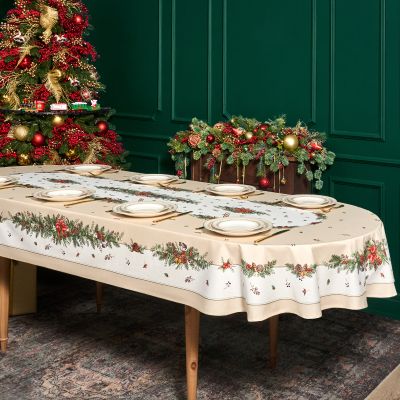 СКАТЕРТЬ ОВАЛЬНАЯ 