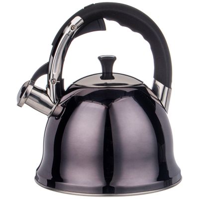 ЧАЙНИК AGNESS СО СВИСТКОМ 3,0 Л НЖС, ТЕРМОАККУМУЛИРУЮЩЕЕ ДНО, ИНДУКЦИЯ (КОР=12ШТ)-0