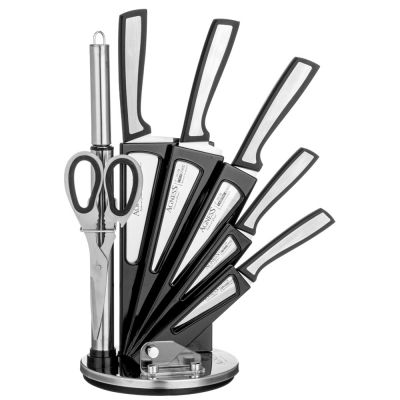 НАБОР НОЖЕЙ AGNESS С НОЖНИЦАМИ И МУСАТОМ НА ПЛАСТИКОВОЙ ПОДСТАВКЕ, 8 ПРЕДМЕТОВ-3