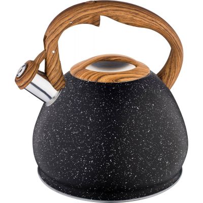 ЧАЙНИК AGNESS СО СВИСТКОМ 3,0 Л ТЕРМОАККУМУЛИРУЮЩЕЕ ДНО, ИНДУКЦИЯ (КОР=6ШТ)-0