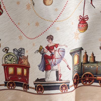 СКАТЕРТЬ  D145 CM КРУГЛАЯ, 