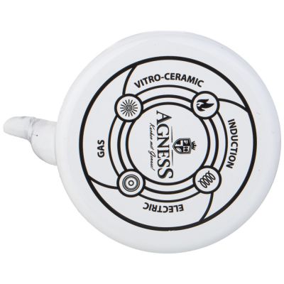 ЧАЙНИК AGNESS ЭМАЛИРОВАННЫЙ СО СЪЕМНЫМ ФИЛЬТРОМ ИЗ НЖС СЕРИЯ 