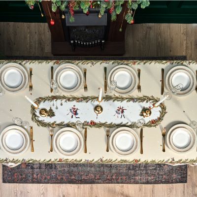 СКАТЕРТЬ  ОВАЛЬНАЯ  