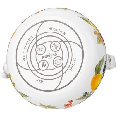 ЧАЙНИК AGNESS  ЭМАЛИРОВАННЫЙ СЕРИЯ 