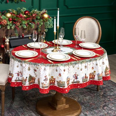 СКАТЕРТЬ  ОВАЛЬНАЯ  