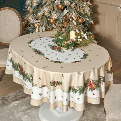 СКАТЕРТЬ ОВАЛЬНАЯ 