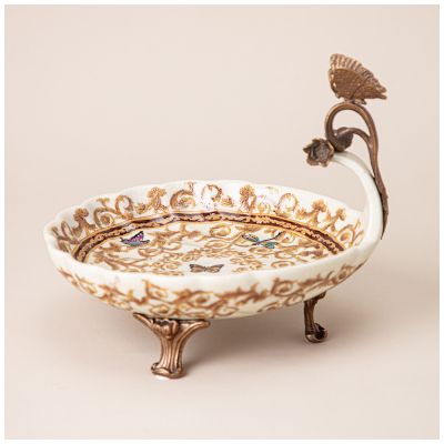 БЛЮДО ДЕКОРАТИНОЕ 24*21*21 СМ-0