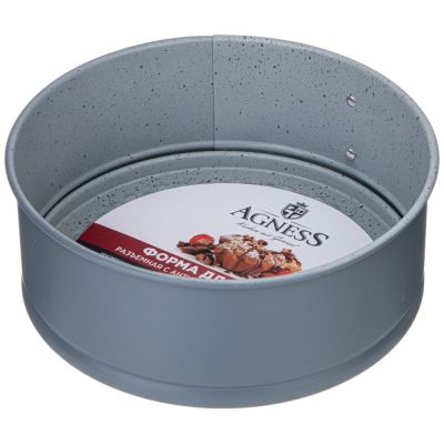 ФОРМА ДЛЯ ВЫПЕЧКИ AGNESS РАЗЪЕМНАЯ С АНТИПРИГАРНЫМ ПОКРЫТИЕМ 18 СМ-1