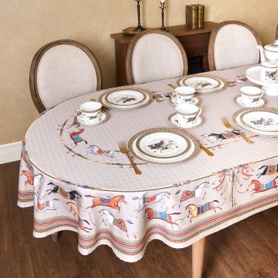 СКАТЕРТЬ ОВАЛЬНАЯ 