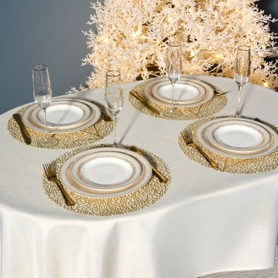 СКАТЕРТЬ  140Х180 CM ОВАЛЬНАЯ, 