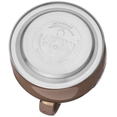 ЧАЙНИК AGNESS СО СВИСТКОМ, 3Л C ИНДУКЦИОН. КАПСУЛЬНЫМ ДНОМ ЦВЕТ: ШОКОЛАД-3