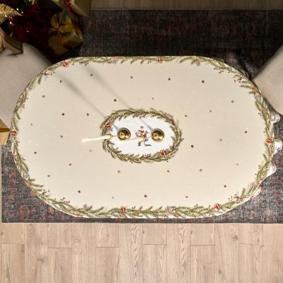 СКАТЕРТЬ  ОВАЛЬНАЯ  