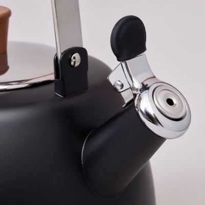 ЧАЙНИК AGNESS 3,0 Л СО СВИСТКОМ И СКЛАДЫВАЮЩЕЙСЯ РУЧКОЙ, ИНДУКЦИОННОЕ КАПСУЛЬНОЕ ДНО-3