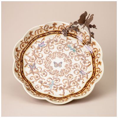 БЛЮДО ДЕКОРАТИВНОЕ  31X31X14.5 СМ-3