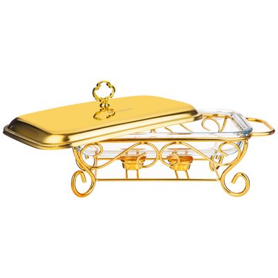 МАРМИТ AGNESS  ПРЯМОУГ GOLD 2,2L-5