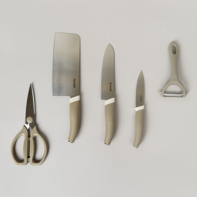 НАБОР КУХОННЫХ ПРЕДМЕТОВ 7ШТ ЦВЕТ СЕРЫЙ-7