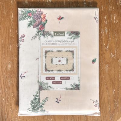 СКАТЕРТЬ  160Х220 CM  ПРЯМОУГОЛЬНАЯ, 