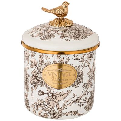 БАНКА ДЛЯ СЫПУЧИХ ПРОДУКТОВ AGNESS, СЕРИЯ ROYAL GARDEN 12 Х 12СМ/ 1,2Л-0